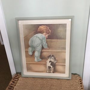 Bessie Pease Gutmann framed print. Nighty Nite